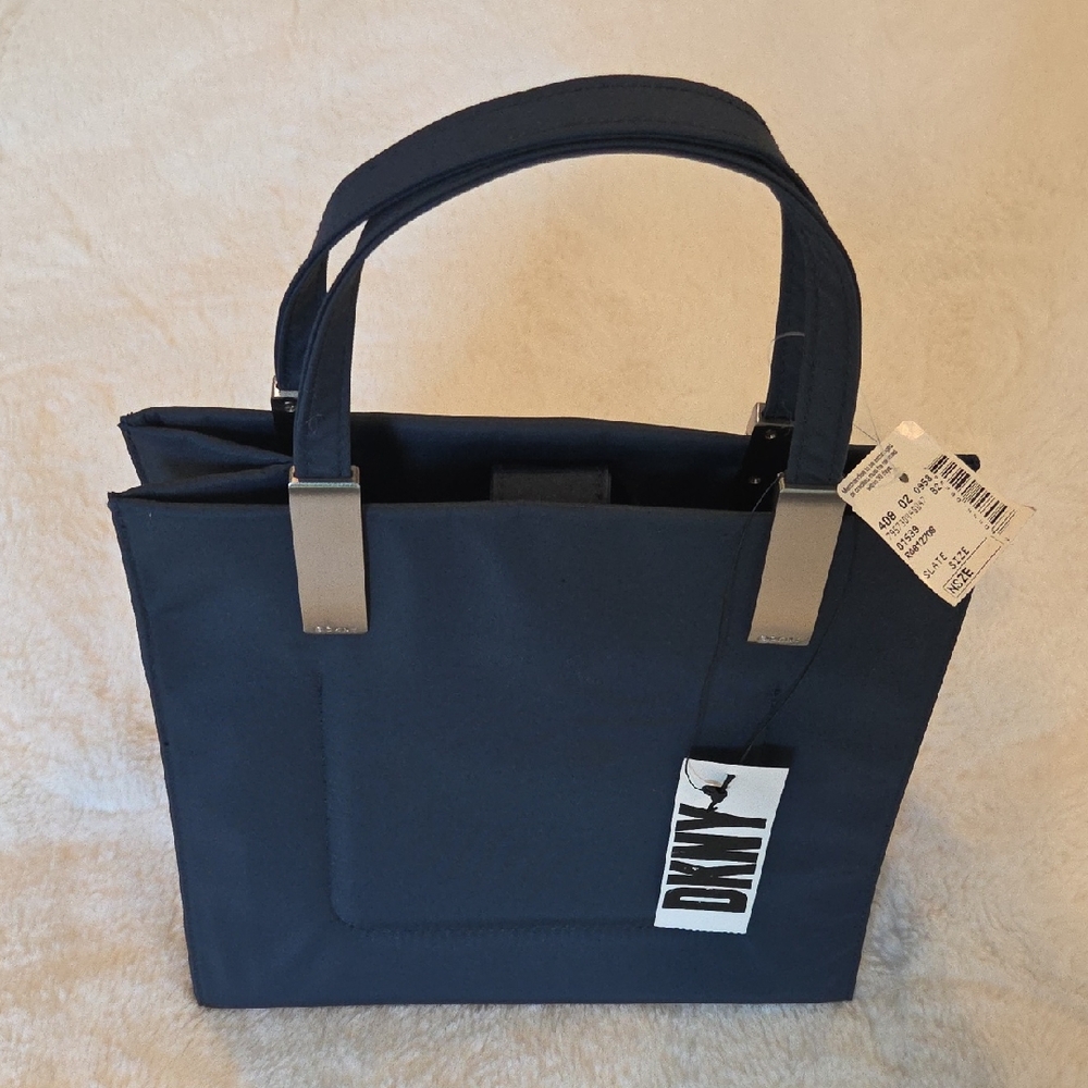 DKNY Slate Blue Tote Handbag